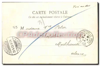 O Tour de Marne — A NOGENT no Domingo — editor Paris, n°61 — Verso