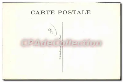 Charenton - Praça da Igreja - Vista panorâmica — E. Malecuit, fot.éd., Paris, n°4602 — Verso
