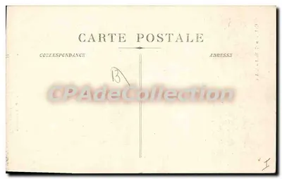 Aix-en-Provence — Wieża Rady Miejskiej i Fontanna na Placu Rady Miejskiej — wydawca P. Porgaette — Rewers