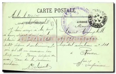 Mulher arlésienne — Edição Marcheteau, Arles — Verso