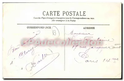 Mulher arlésienne — Edição Marcheteau, Arles — n° 80 — Verso