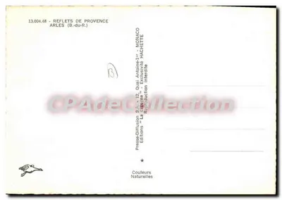 Arles — Amfiteatr rzymski, ogród i pola maku — Presses-Diffusion S.A. / Wydawnictwo 'La Rive' / Monaco Hachette — Rewers