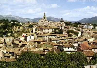 Aubagne (B.-du-R.) — Vista geral da velha cidade — Reflets de Provence, série 13.005.01