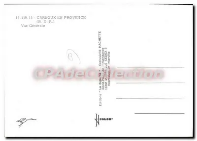 La Cisogne — Vista Geral — Edições 'La Cigogne' — Verso