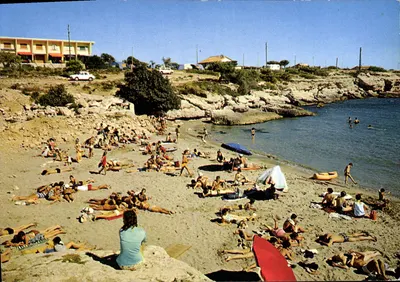 Praia do Lavorin — A Costa Azul, Carro — Édit Tardy, Marselha