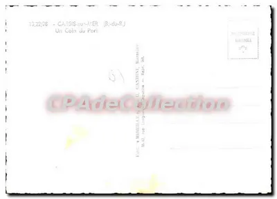 Cassis-sur-Mer — Un Coin du Port — Mireille, n° MAC.1479 — Rewers