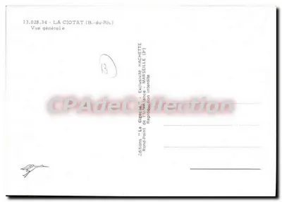 La Ciotat (B.-du-Rh.) — Widok ogólny — Wydawnictwo 'La Cigogne' — Rewers