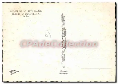 Port La Ciotat — Côte d'Azur — Éditions La Cigogne — Rewers
