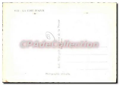 La Ciotat Port — Widok portu z latarnią i łodziami — wydawnictwo Vie-Guil — Rewers