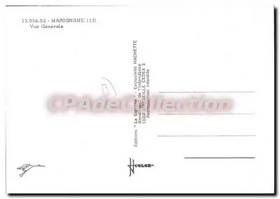 Cigogne — Ogólny widok — Wydawnictwo Hachette — Rewers