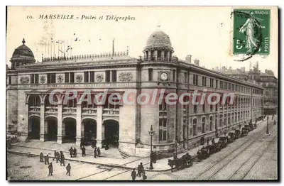 MARSEILLE - Postes et Télégraphes — éditeur inconnu, n° 10