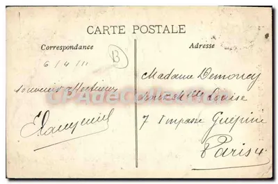 Marseille — Typy z Prowansji — Wydawca: M. L. P. (nr 40) — Rewers
