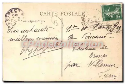 Hôtel Régina — Marsylia — Wydawca EL, nr 151 — Rewers