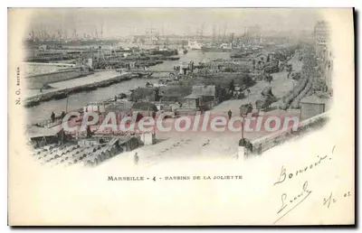 Marseille - 4 - Các bến cảng Joliette — N.G. Nhà xuất bản