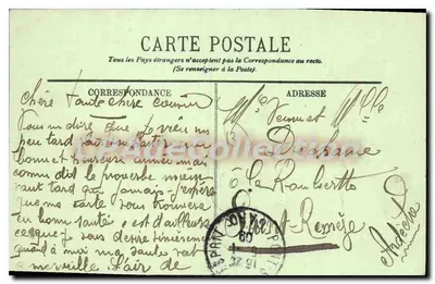 Marseille — Bourse i Cannebière — LL. n° 461 — Rewers