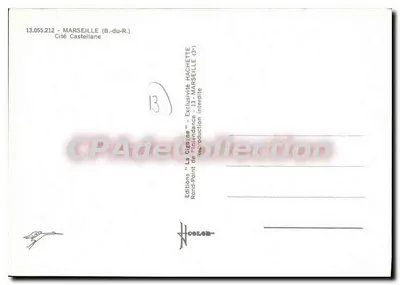 Cité Castellane — Marsylia (B.-du-R.) — Wydawnictwo 'La Cité me' Hachette — Rewers