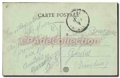 Martigues — Kanaal van Sint Sebastiaan — Uitgave Menantier — Achterkant