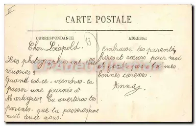 Martigues — Quai Marceau — LL — n°33 — Verso