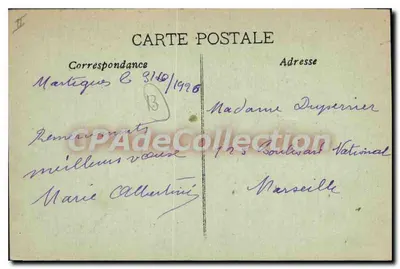 Les MARTIGUES — Canal Espelho dos Pássaros — Editor ADELE — Verso