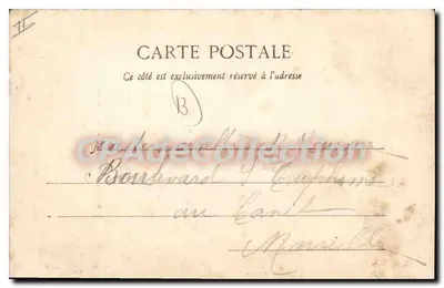 Martigues - Monument Richaud — busto di Peché — editore L.A. — Verso