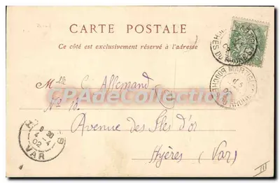 Martigues — Ogólny widok z Hermitage — Jean Allemanant — Rewers