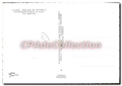 Salon-de-Provence — Widok ogólny — Pressée-Diffusion Hachette — Rewers