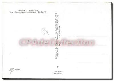 Pellegrinaggio alle Saintes-Maries-de-la-Mer — Edizioni 'La Cigogne' Hachette — Verso