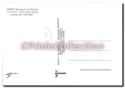 La Gigonne — Vue du parc Saint-Rock — Éditions Hachette — Verso