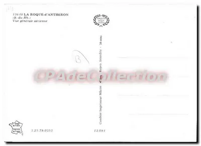 La Roque-d'Anthéron — Ogólny widok z lotu — Cian — Rewers