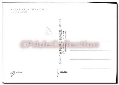 Cadolive — Ogólny widok — Wydawnictwo Hachette — Rewers