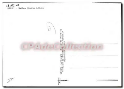 Maillane — Editor: Edições La Cigogne, série 13.05.201 — Verso