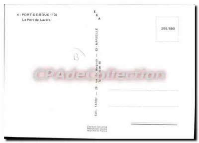 Port La Vera — Wydawca Tardy, nr 255/580 — Rewers