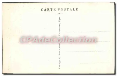 Argel — Vista geral — Photo Albert, R. Rochambeau, n°309 — Verso