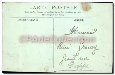 Alger — Le Boulevard de la République et l'Escalier de la Pécherie — LL, n°71 — Verso