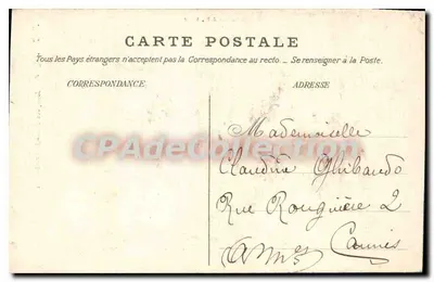 Alger — Mezquita Sidi-Abderrhaman — Zbiór Z.F. Alger, nr 308 — Rewers