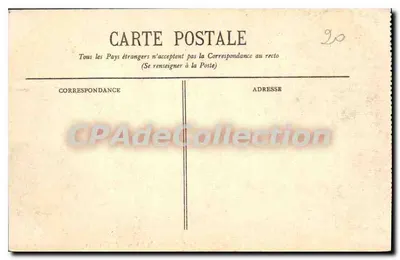 Algéro — Vista sobre Mustapha-Supérieur do Caminho da Crinx — Edição E.S. n°1300 — Verso