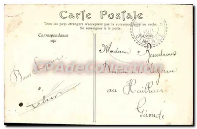ALGER. — Avenida dos Palmeiros — Editor: 120 — Verso