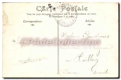 Alger — Les Facultés — Éditeur inconnu, n° 133 — Verso