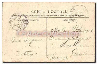 Alger — Quais i bulwar — Zbiór D. Z., Alger — Rewers