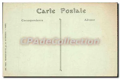 ALGER — Plac Républika — Specjalna kolekcja P.A. nr 232 — Rewers