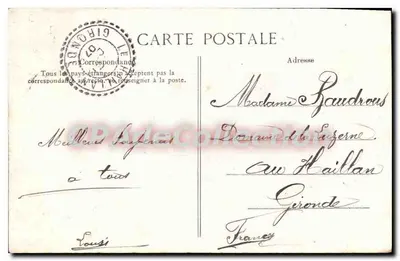 ALGER — Zomerpaleis van de Gouverneur — Collectie Issu P. 9 — Achterkant
