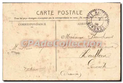 Algier — Widok z Mustapha — Zbiór D. Z., n° 197 — Rewers