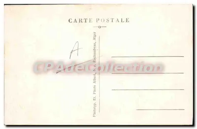 Alger — Médersa — Photo Albert, 5, r. Rochanbeau — Rewers