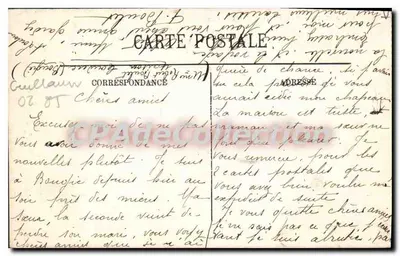 Algier — Perspektywa bulwarów — Wydawca anonimowy, nr 96 — Rewers