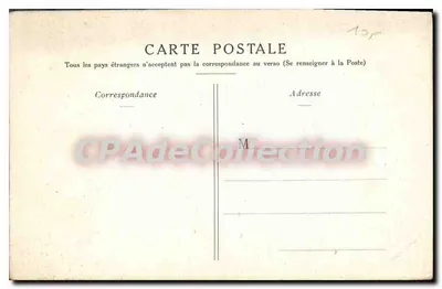 Rue Bou-Labah - Algeri — vista di un archetipo con un uomo seduto — Collezione Biscuits Quist, n°12 — Verso