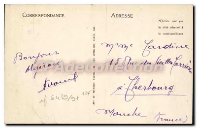 Alger — Marabut Sidi-Mohammed — Wydawca ND — Rewers