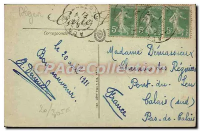 Algero — L'Amirauté e la Difesa Mobile — LL. N°300 — Verso