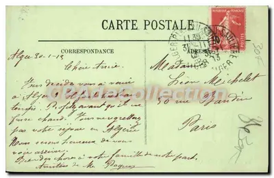 Algier — Môle — LL. — n° 96 — Rewers
