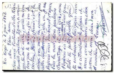JOUY-en-Josas (S.-et-O.) — Vista geral tirada dos Meaux — editor desconhecido, número de série não visível — Verso