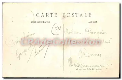 Chaville-Vélizy — Lago da Ursine — F. F., Paris, n°57 — Verso